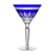 Clarendon Blue Martini Glass