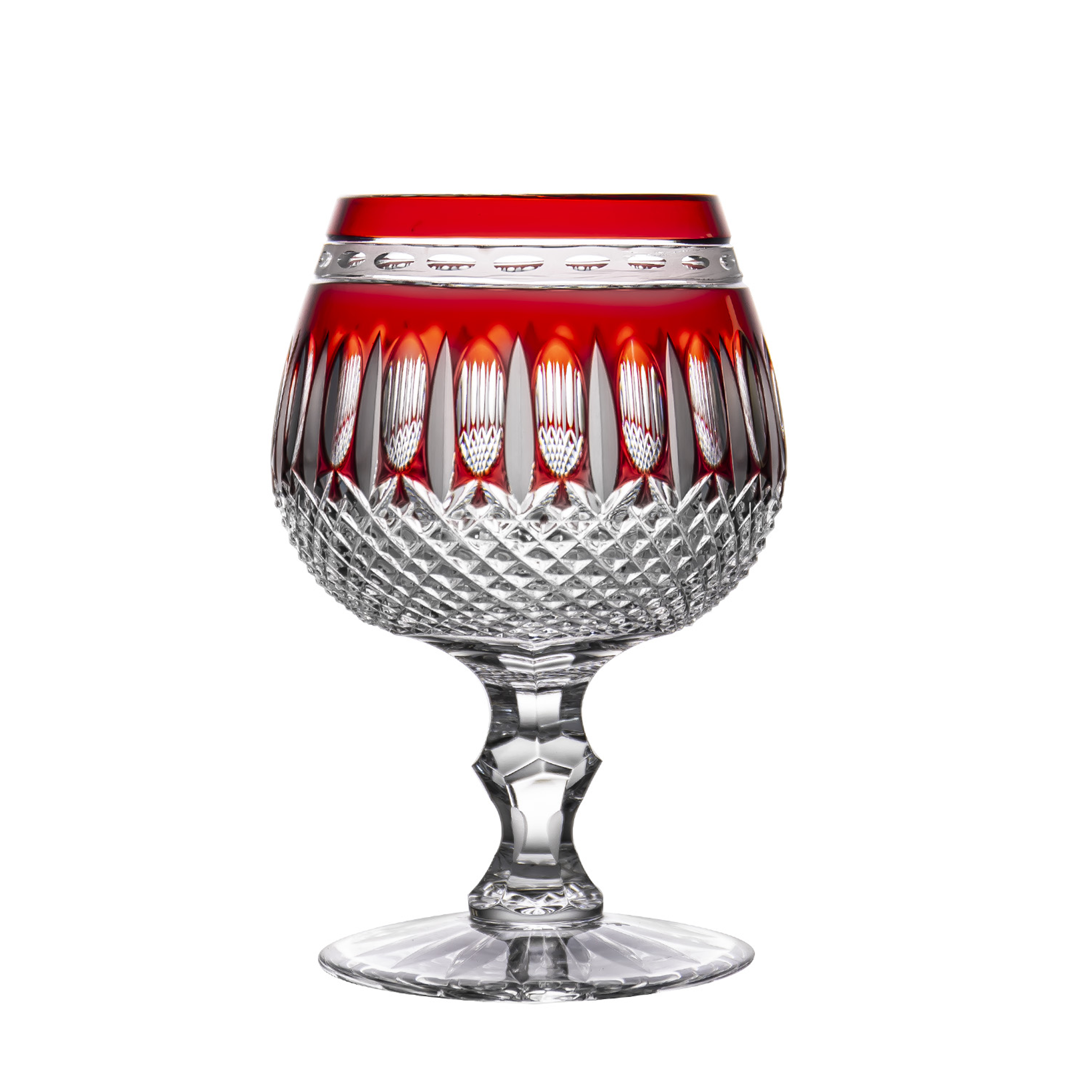 Ajka Crystal Clarendon Brandy Glass