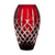 Waterford Araglin Prestige Ruby Red Vase 7.1 in