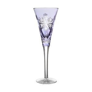 Waterford Snowflake Wishes ‘2016 Serenity’ Lavender Champagne Flute