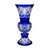 William Yeoward - Jenkins Blaue Vase 18,1 Zoll