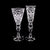 Ajka Crystal Double-Headed Eagle Wine Glass
