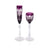 Ajka Crystal Royal Imperial Purple Champagne Flute