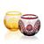 Ajka Crystal Dreamweaver Ruby Red Votive