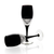 Set of 2 Waterford - John Rocha Black Cut Small Wine Glass