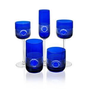 Ralph Lauren Vintage Cobalt Blue Collection of 5