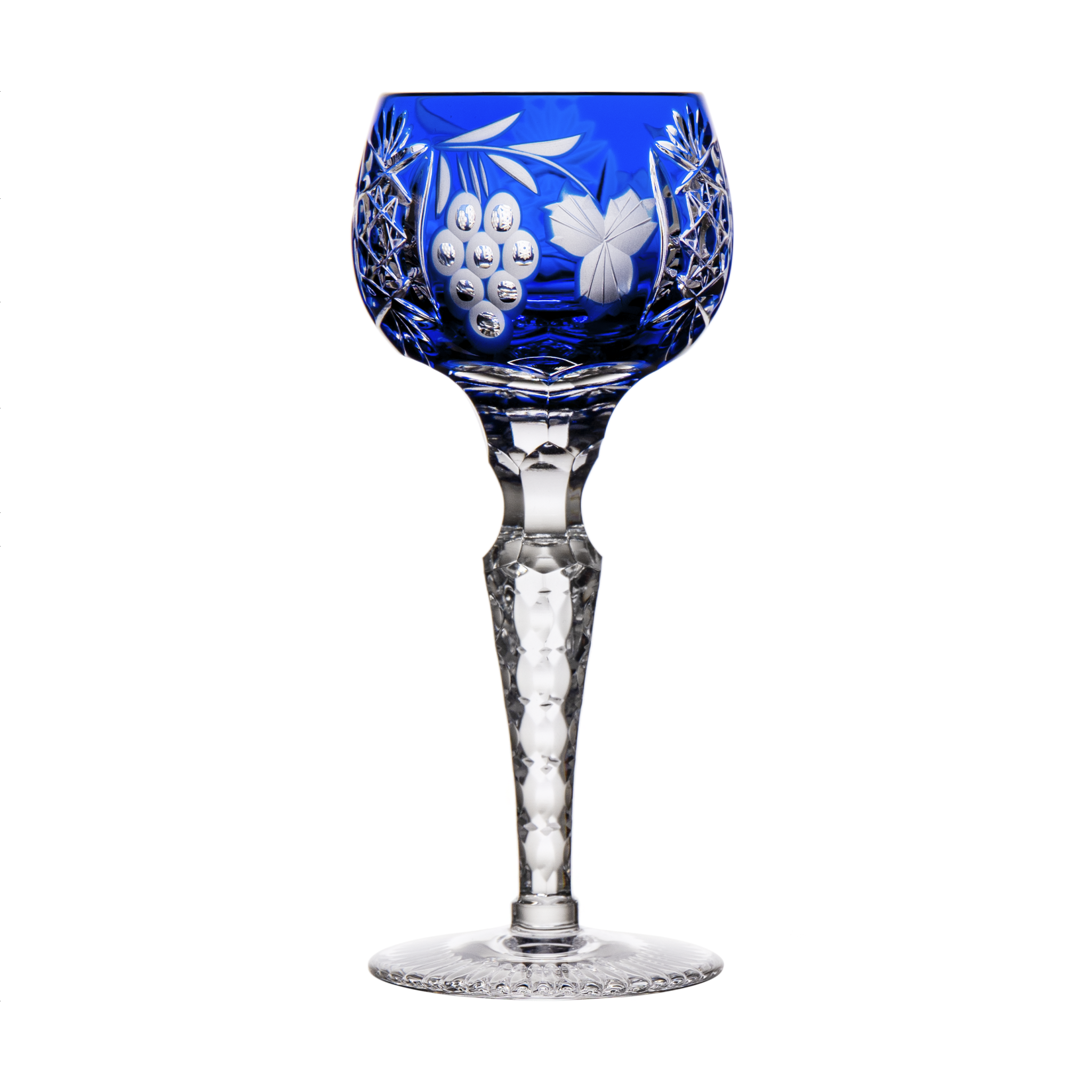 Marsala Blau Likörglas