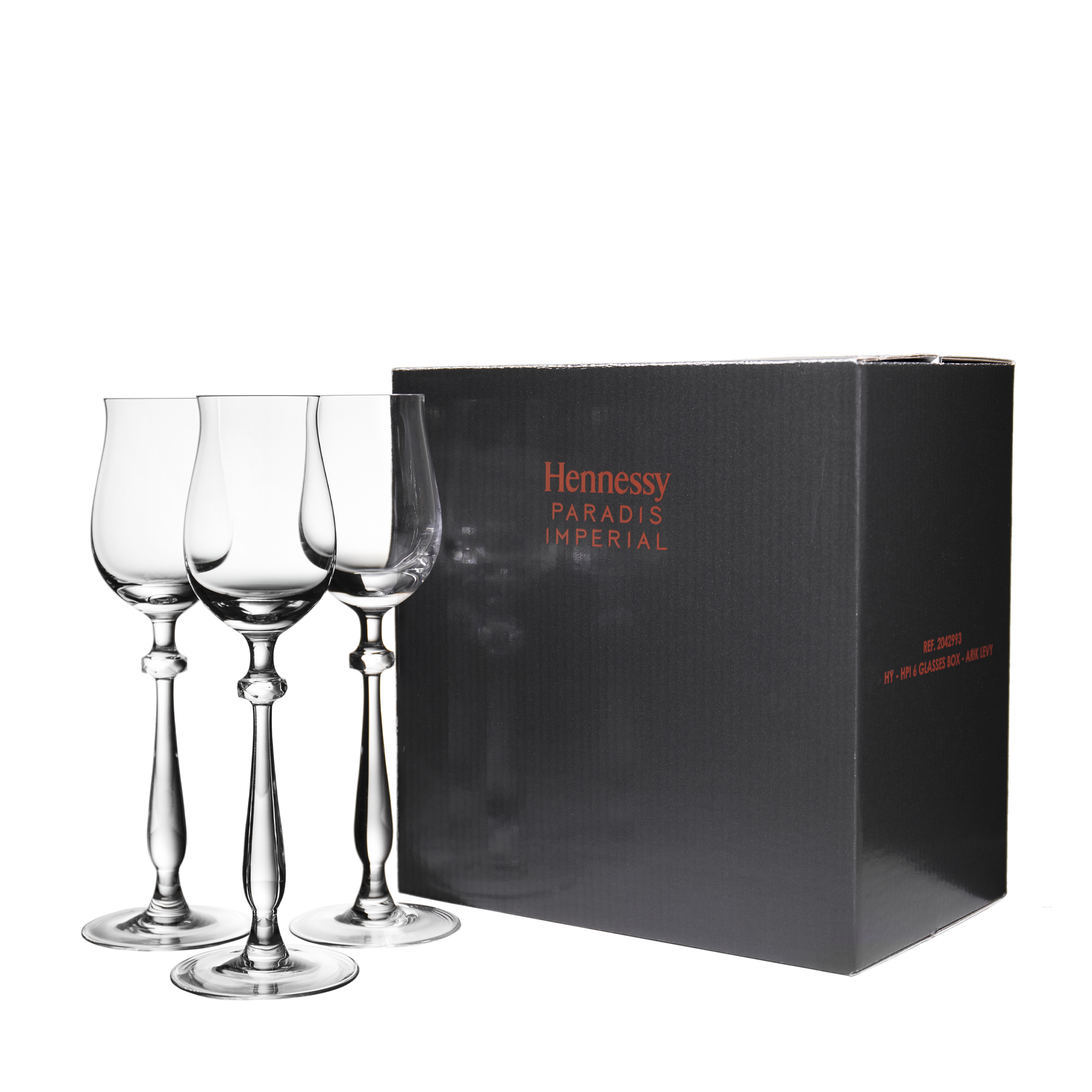 Hennessy Paradis Imperial Cognac Glass Set of 6 with Box - Ajka Hennessy Paradis Imperial Cognac Glass Set of 6 with Box - Ajka