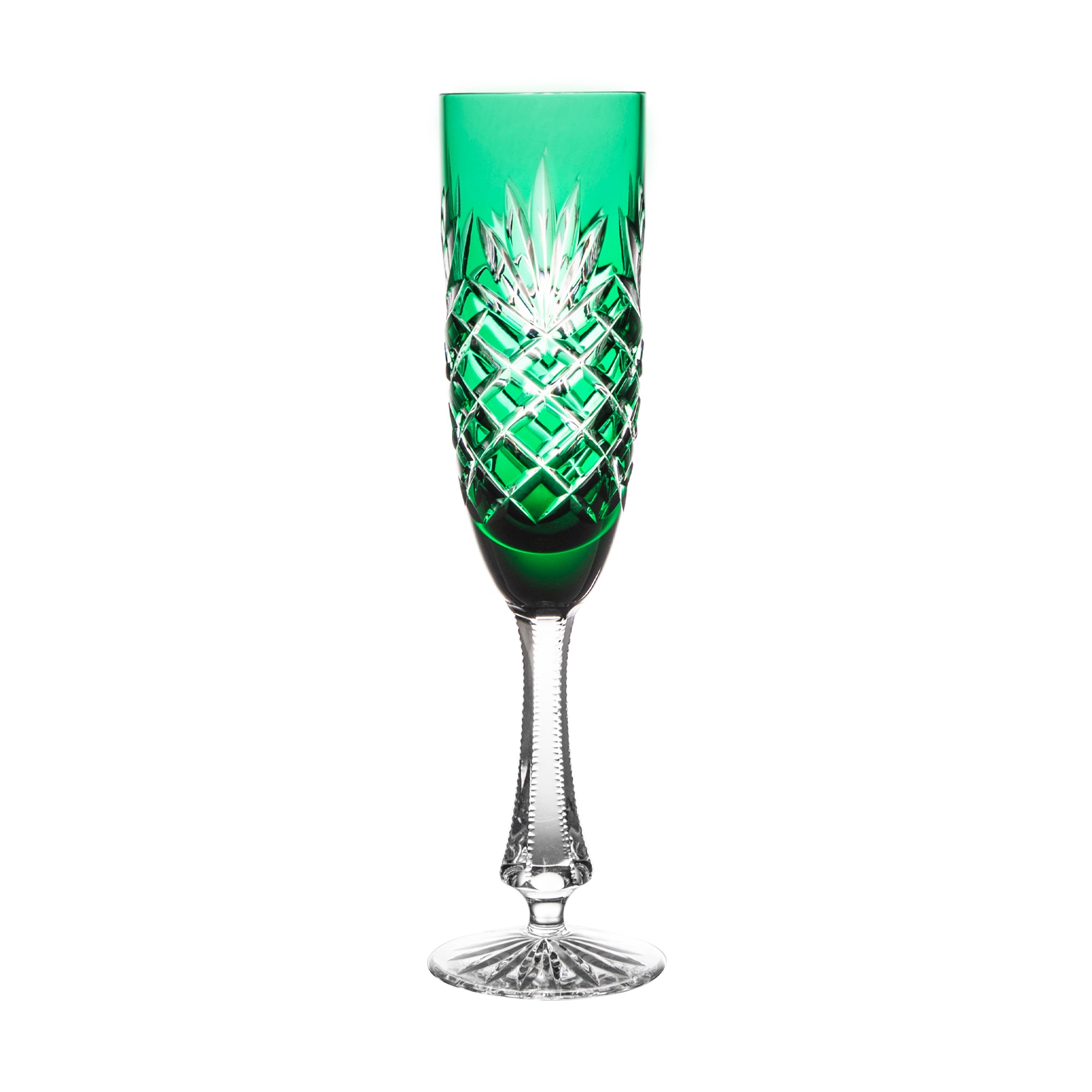 Fabergé Odessa Green Champagne Flute 1st Edition