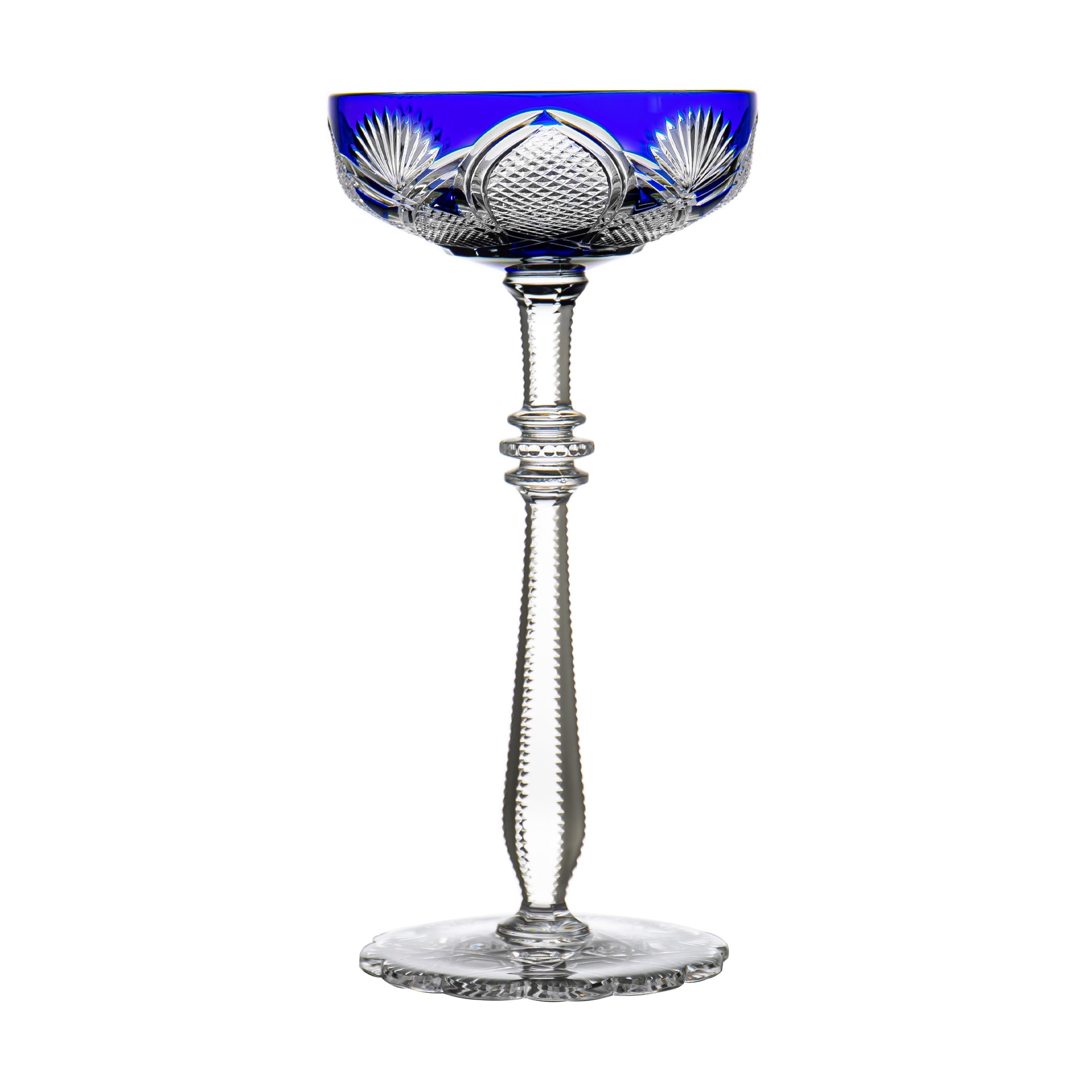 Fabergé Czar Imperial Blue Champagne Coupe