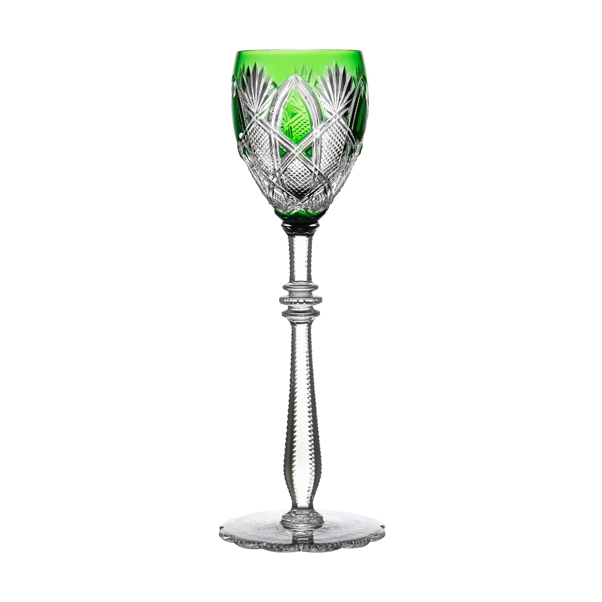 Fabergé Czar Imperial Green Large Wine Glass 10.6in