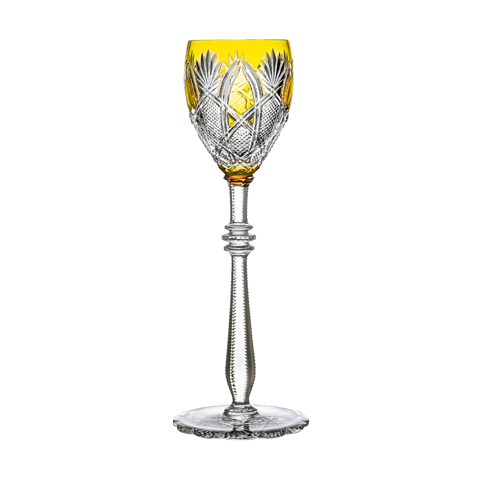Fabergé Czar Imperial Golden Large Wine Glass 10.6in