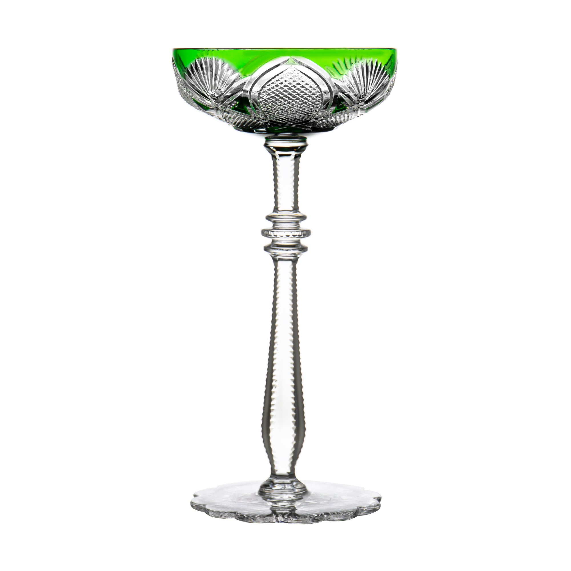 Fabergé Czar Imperial Green Champagne Coupe