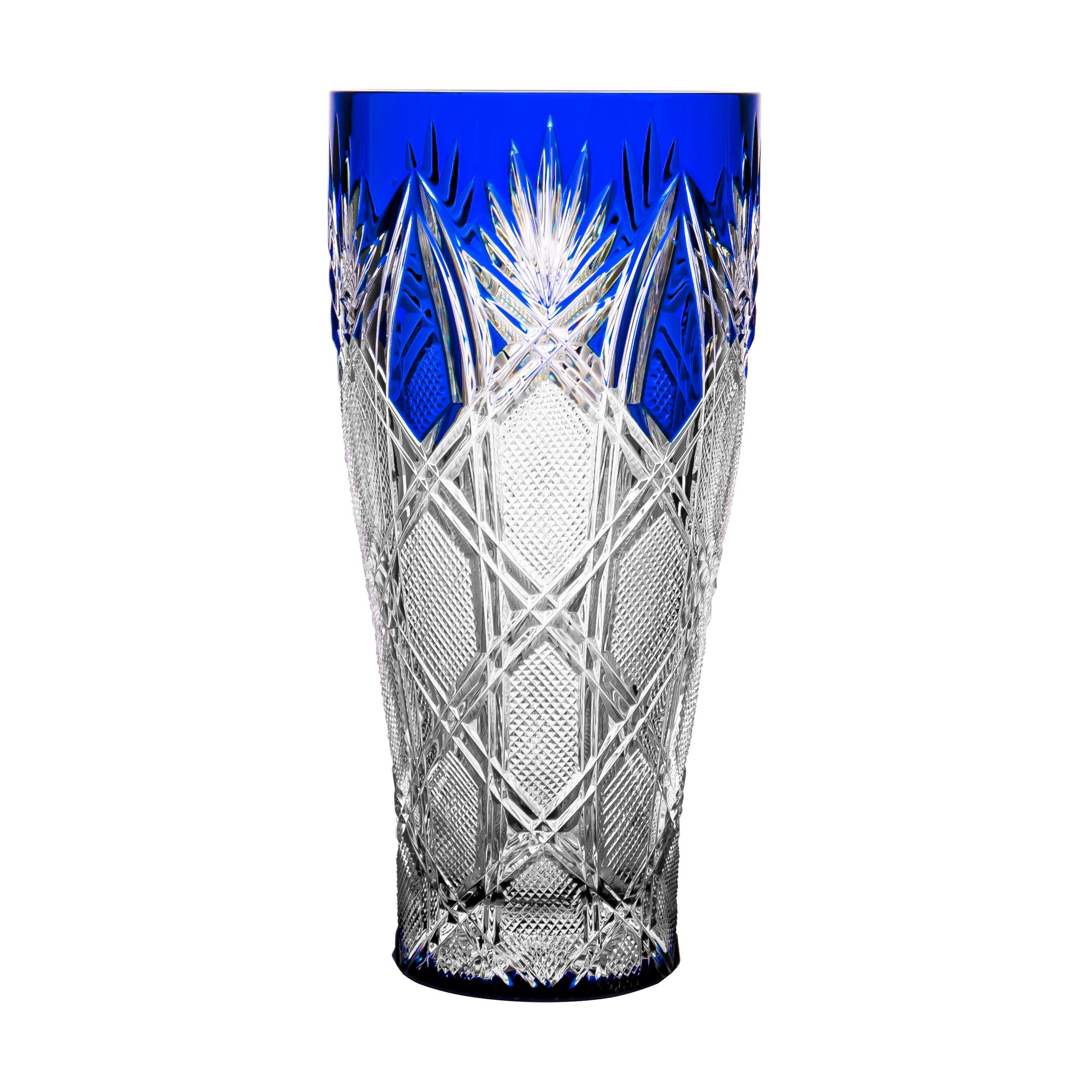 Fabergé Czar Imperal Blue Vase 9.8 in