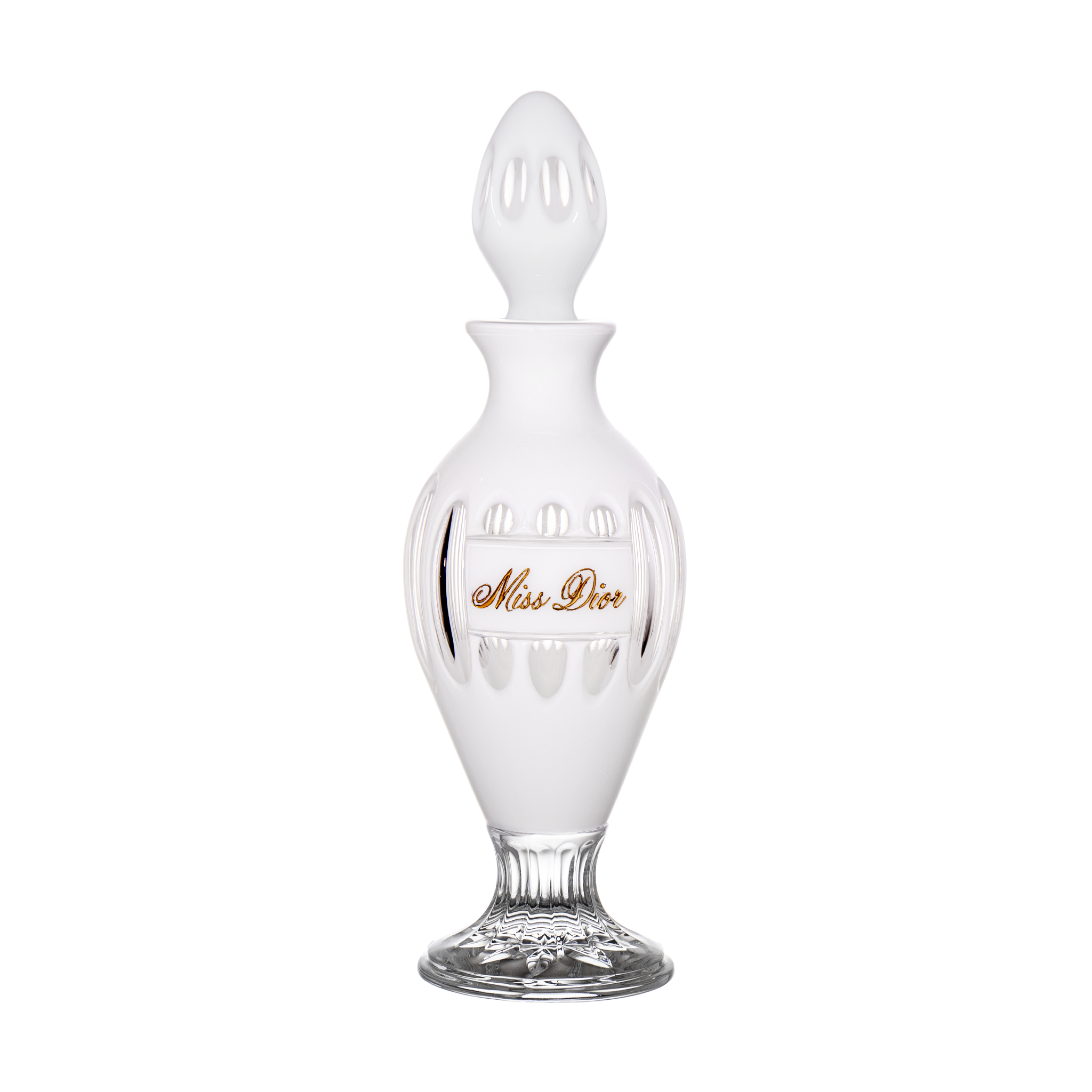 Miss Dior White Perfume Bottle 5.1 oz - Ajka Crystal