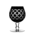 Fabergé Athenee Black Brandy Glass