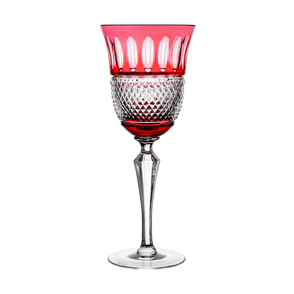Colleen Encore Golden Red Wine Glass 3rd Edition - Ajka Crystal