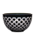 Fabergé Athenee Black Bowl 7.9 in