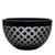 Fabergé Athenee Black Bowl 9.8 in