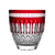 Clarendon Ruby Red Ice Bucket 7.1 in