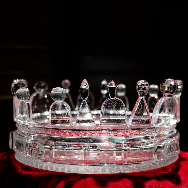 The Hungarian Holy Crown ハンガリー　王冠 Holy Crown of Hungary - Box - Ajka Crystal