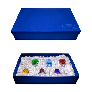 Fabergé Bristol Cordial Set of 6 with Gift Box