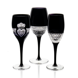 Waterford - John Rocha Black Claddagh Large Wine Glass