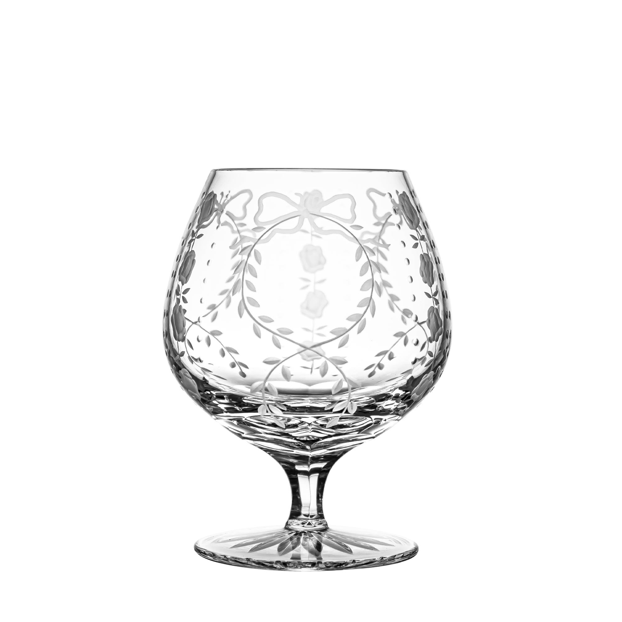 Birks Crystal Old England Brandy Glass - Ajka Crystal