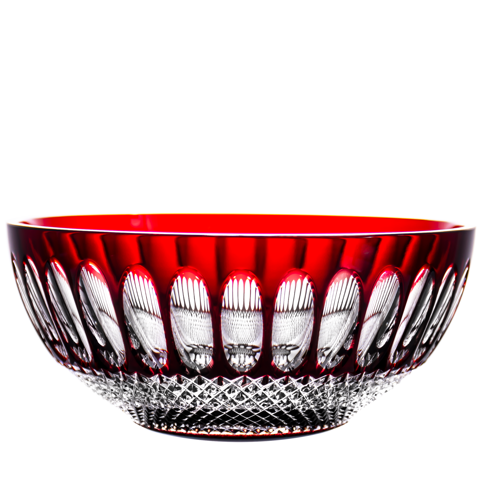 Fabergé Na Zdorovye Ruby Red Martini Glass - Ajka Crystal