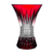 Waterford Lismore Diamond Ruby Red Vase 8.1 in