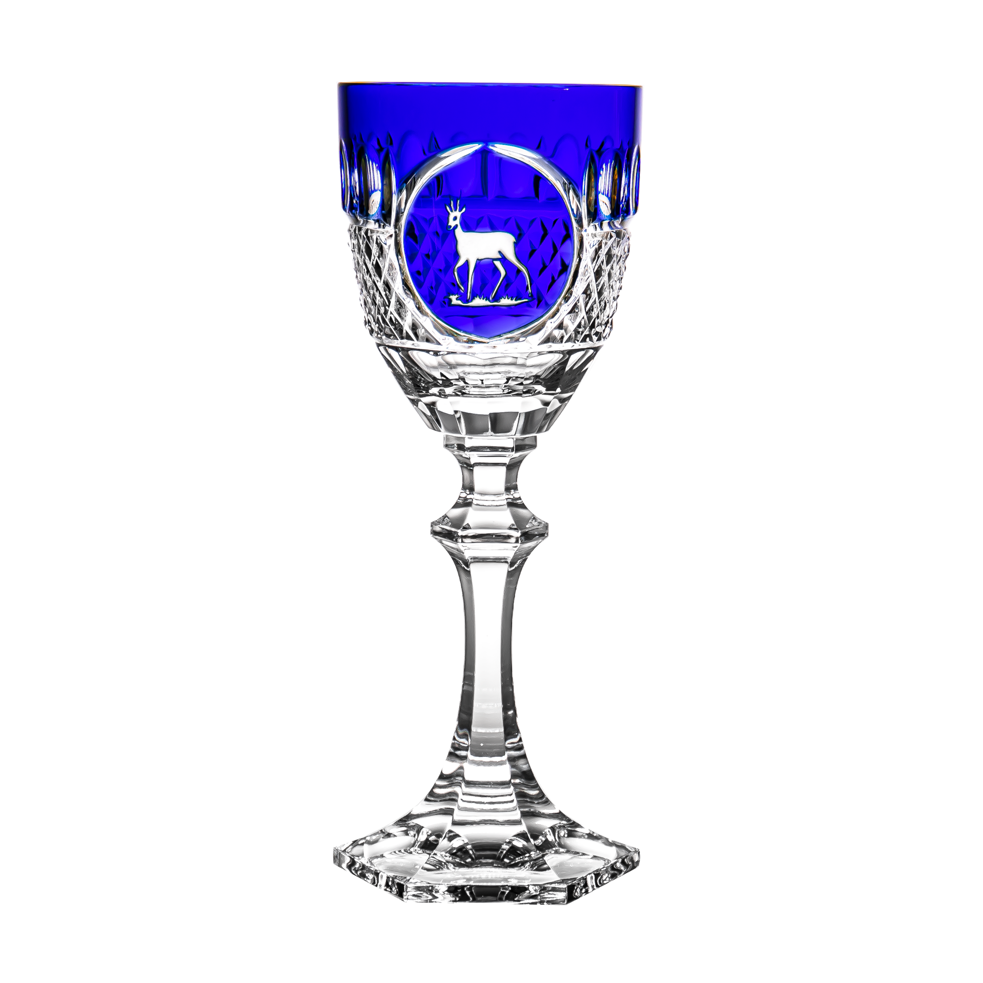 Fabergé Hunter Blue Water Goblet