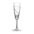 Birks Crystal Silver Ribbon Champagne Flute