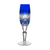 Cleanthe Blue Champagne Flute