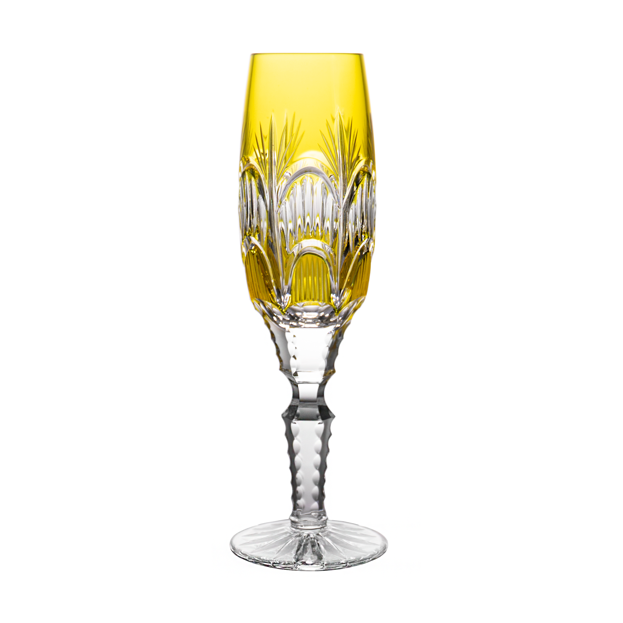 Cleanthe Golden Champagne Flute