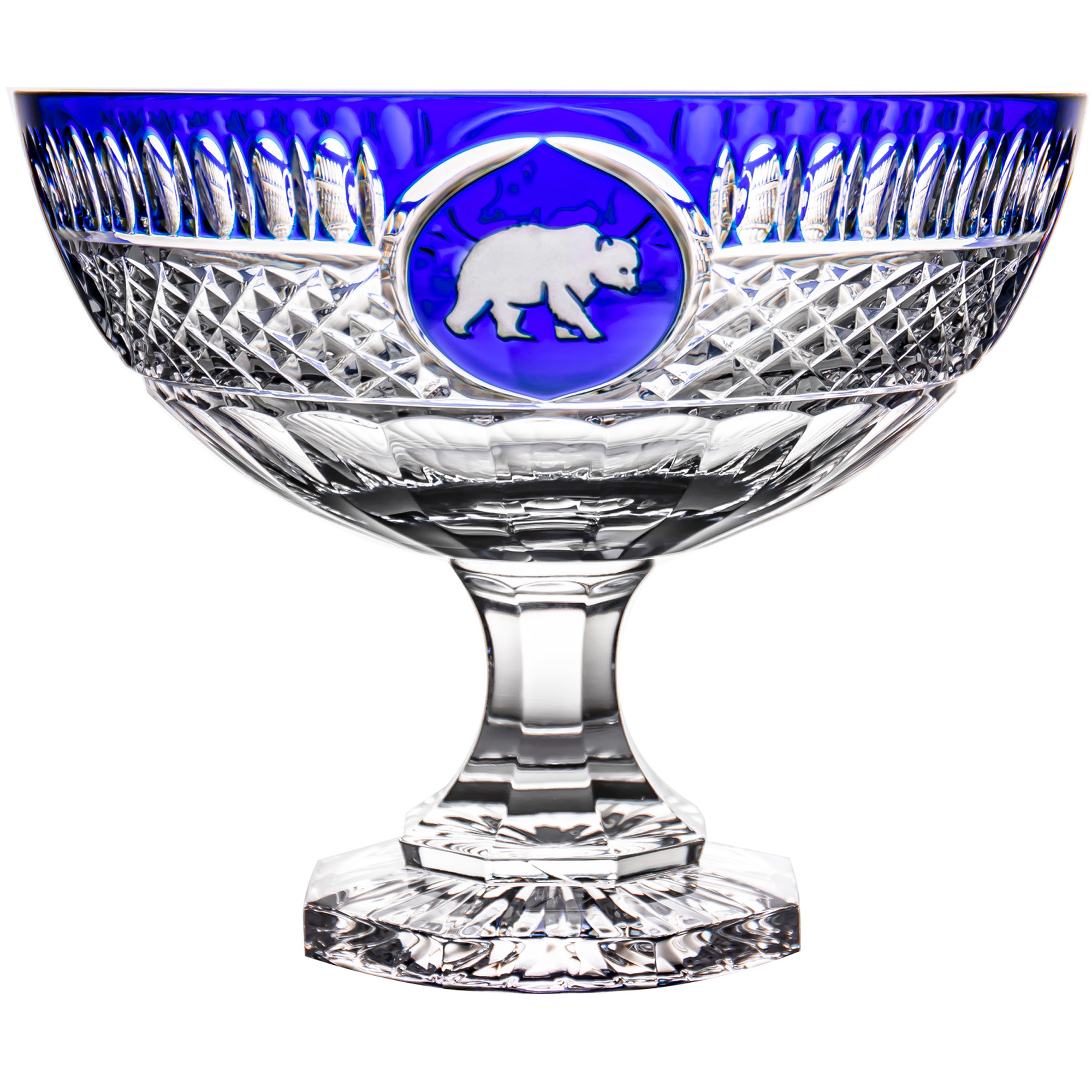 Fabergé Hunter Blue Bowl 9.8 in
