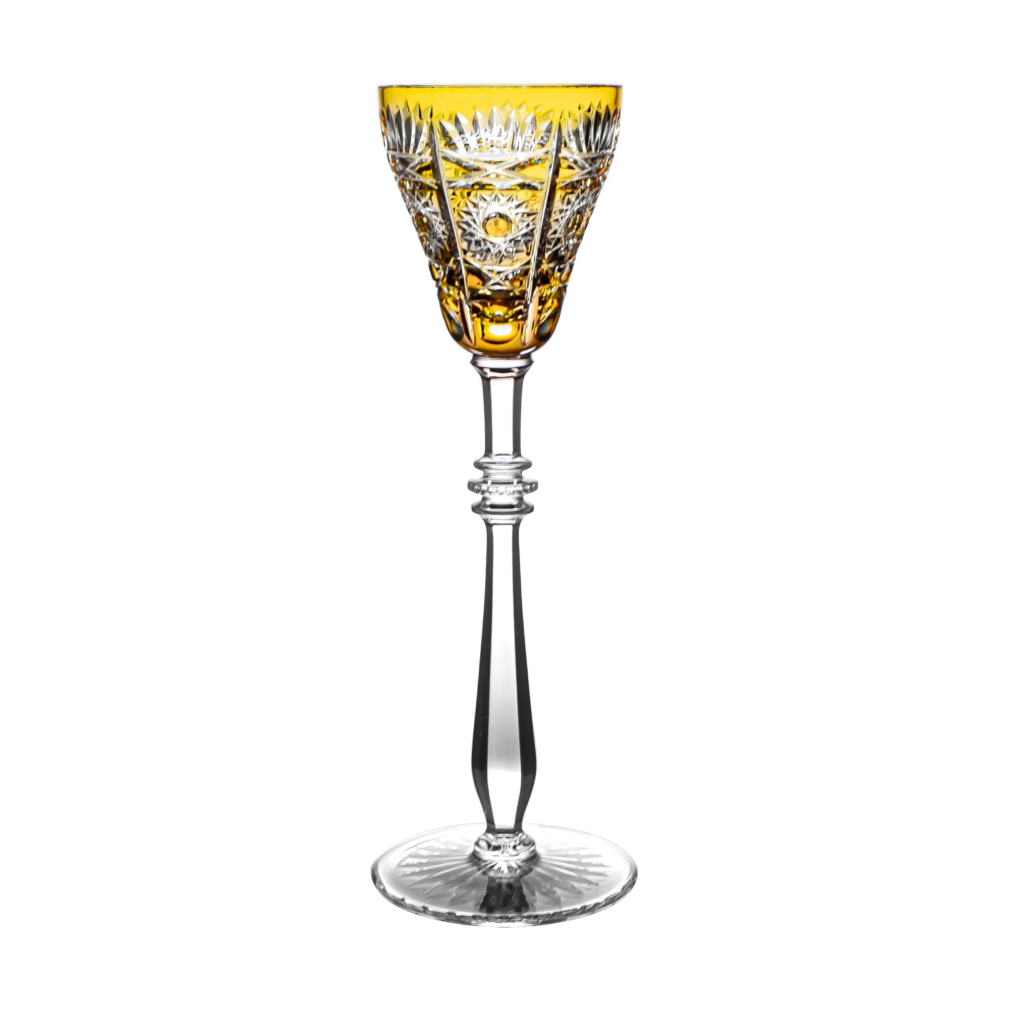 Fabergé Czar Bellagio Golden Large Wine Glass 10.6in