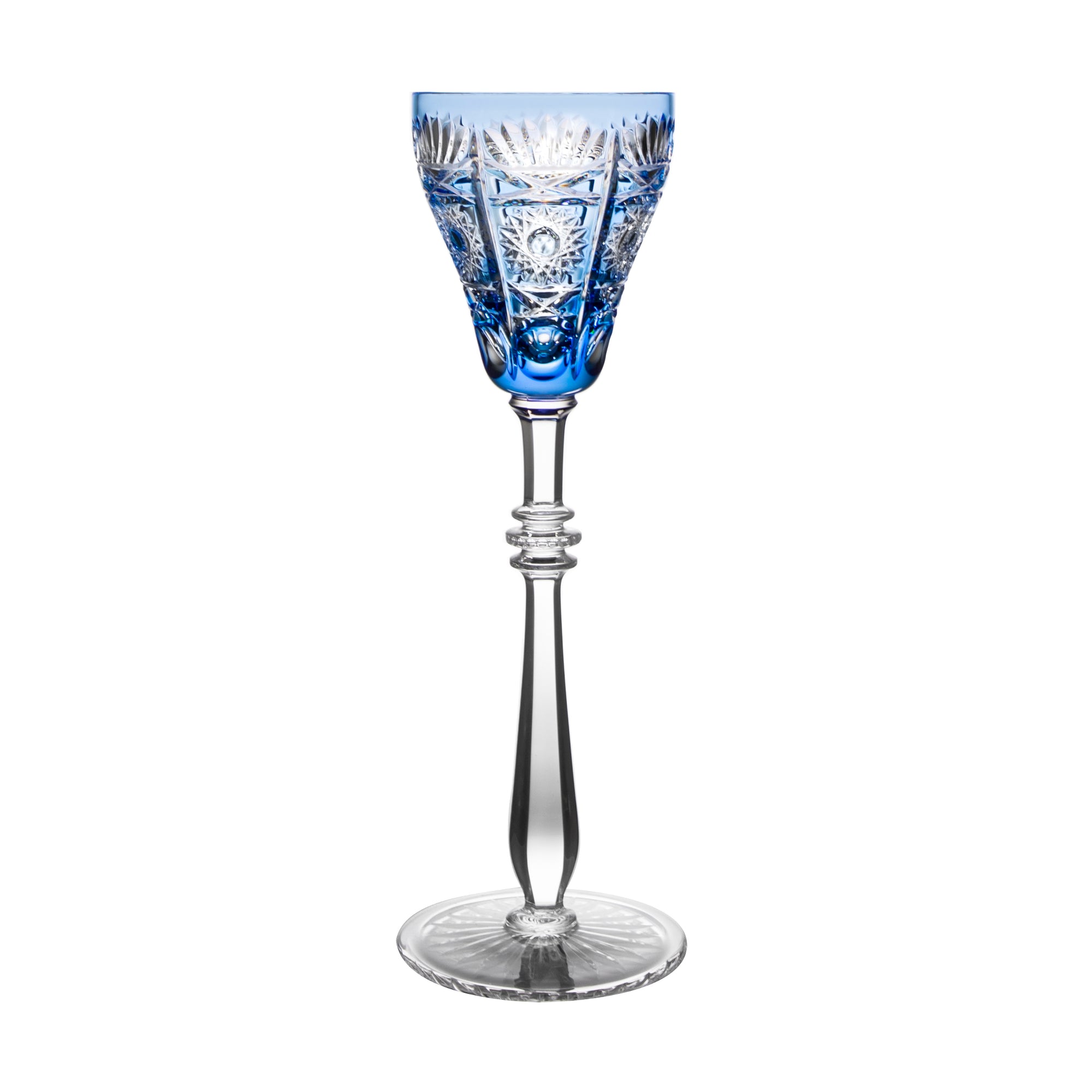 Fabergé Czar Bellagio Light Blue Large Wine Glass 10.6in