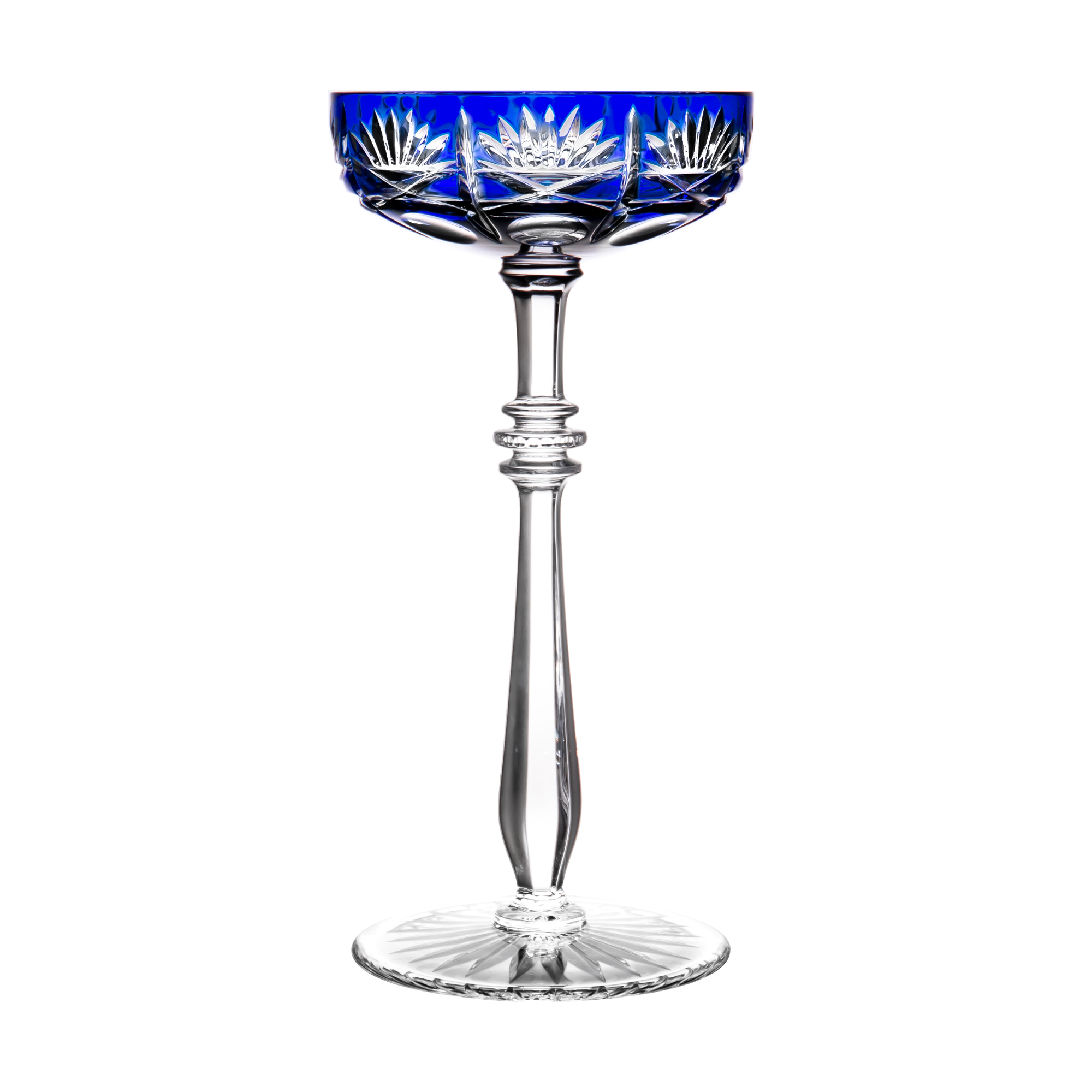 Fabergé Czar Bellagio Blue Champagne Coupe