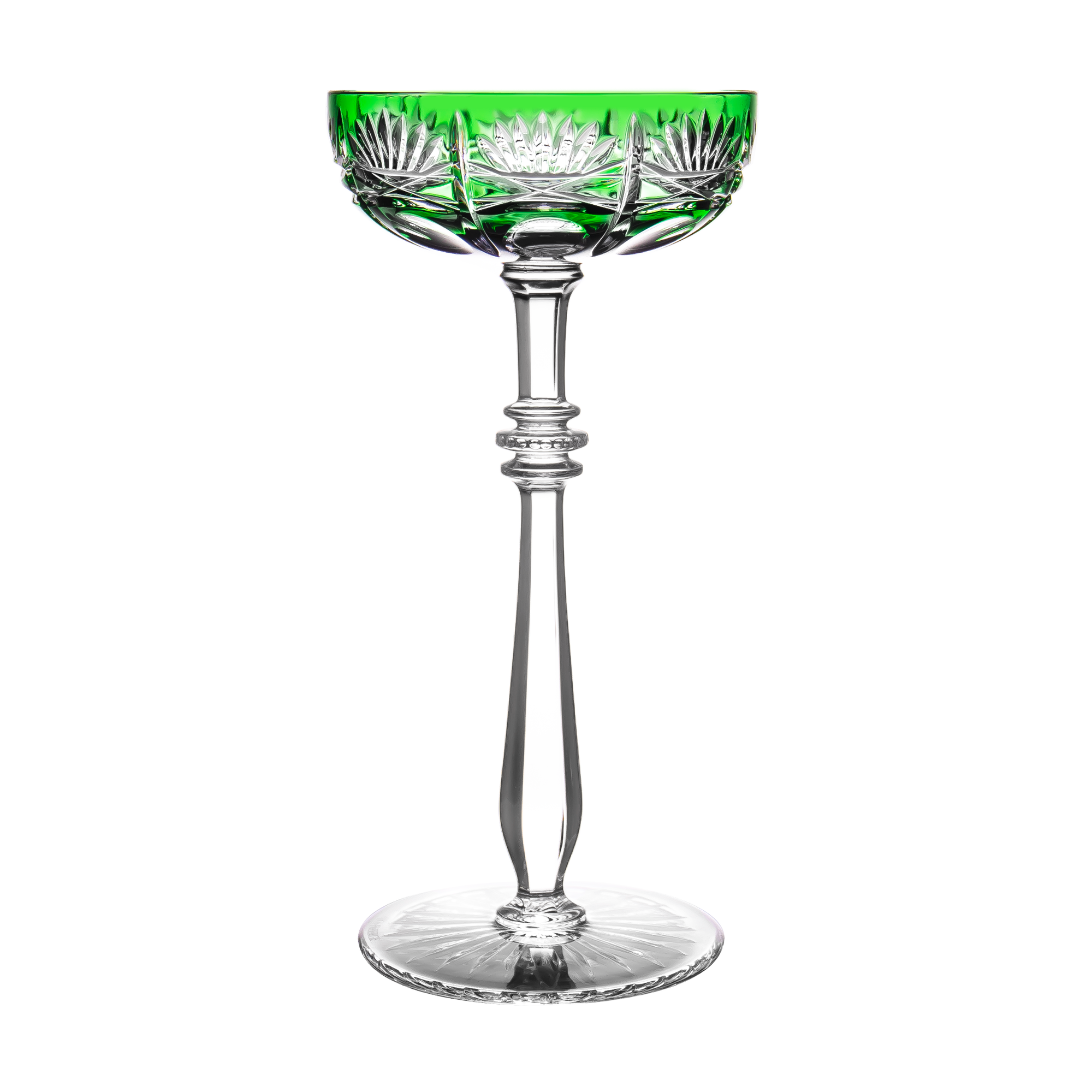 Fabergé Czar Bellagio Green Champagne Coupe