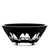 Fabergé Lausanne Black Small Bowl 4.7 in 1st Edition