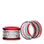 Fabergé Xenia Ruby Red Napkin Ring Set of 2