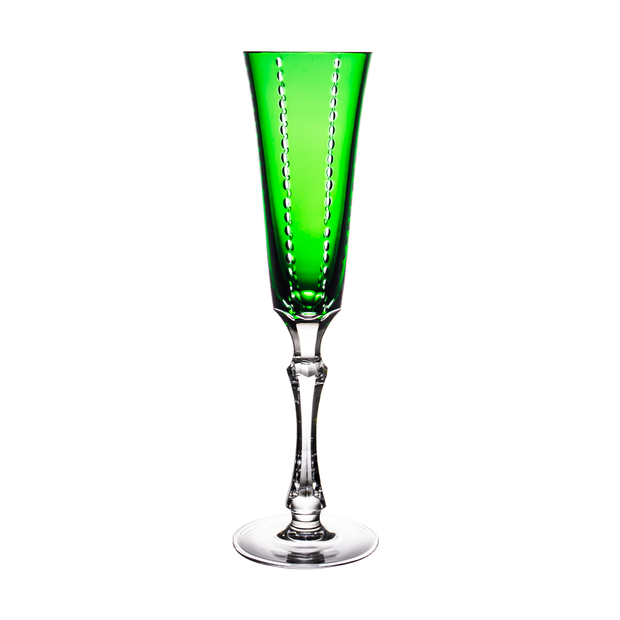 Fabergé Bristol Green Champagne Flute 3rd Edition