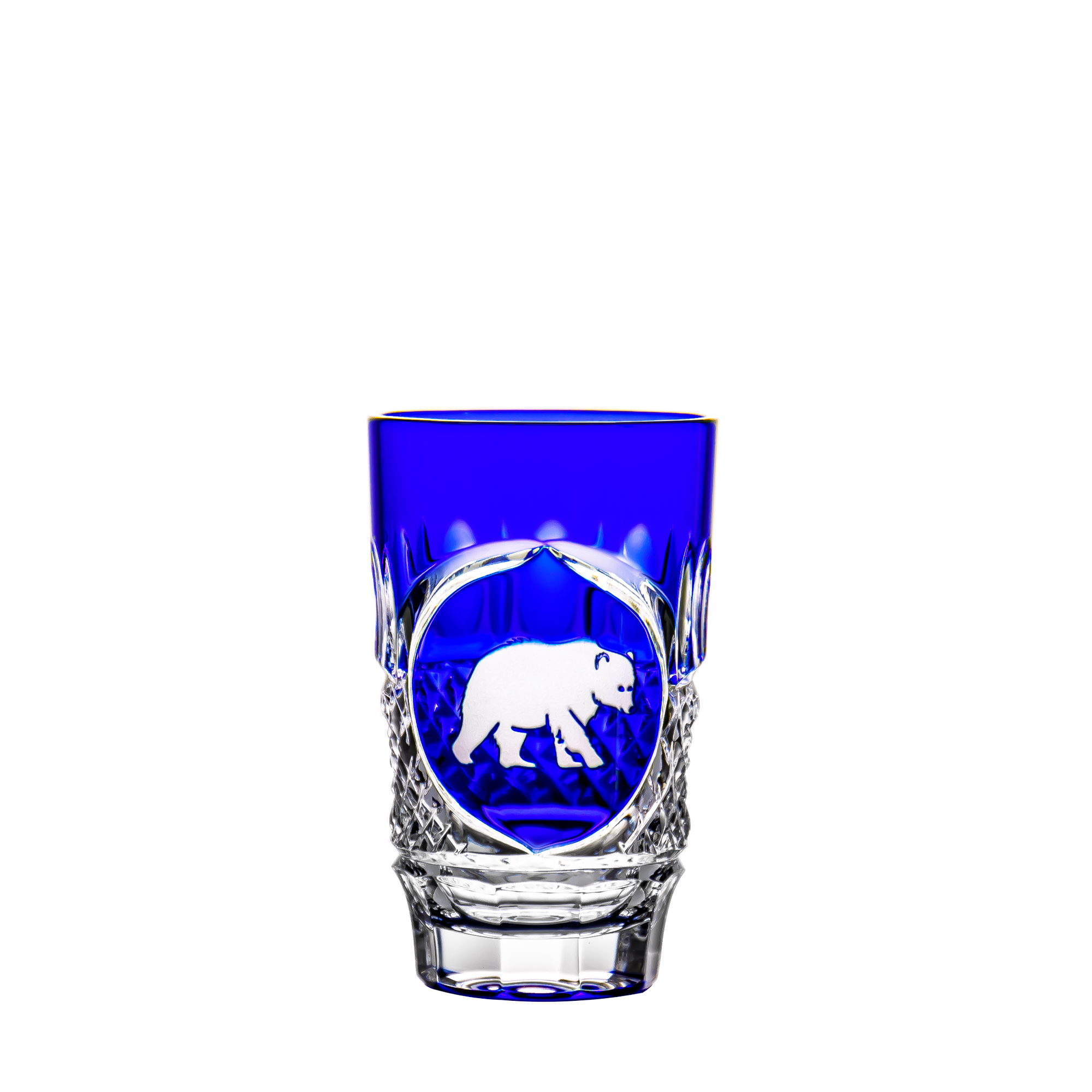 Fabergé Hunter Blue Shot Glass