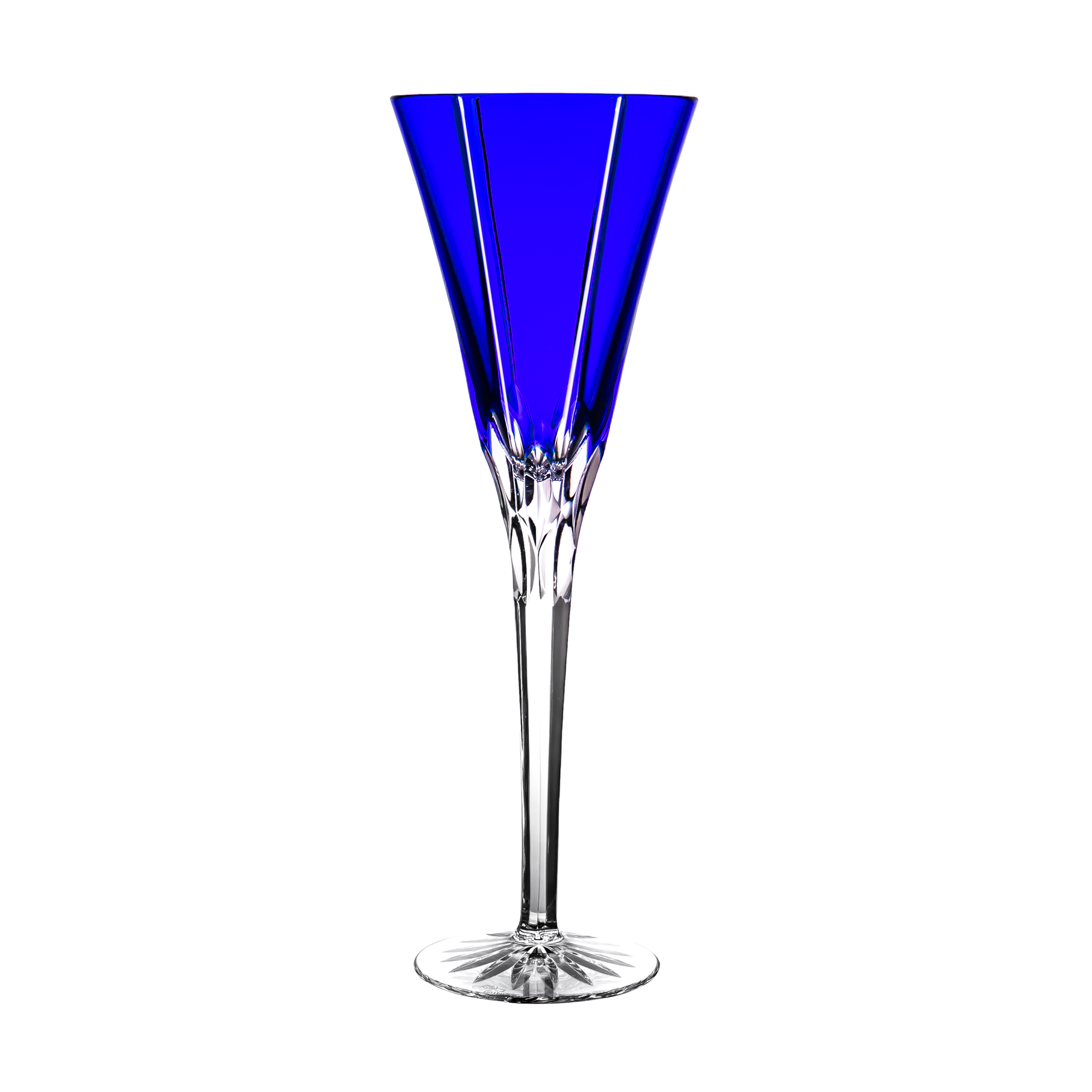 Castille Blue Champagne Flute 1st Edition