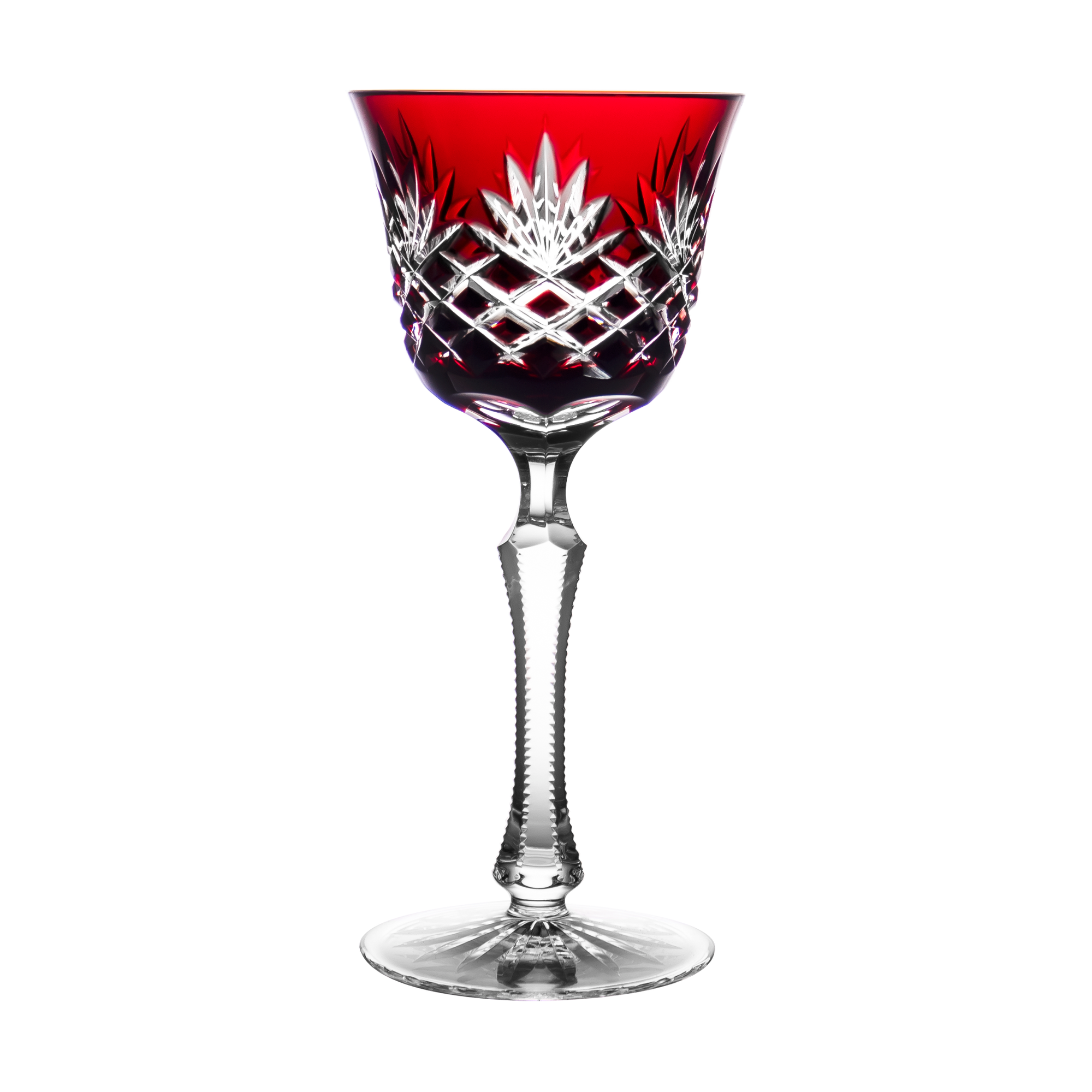 Fabergé Odessa Ruby Red Small Wine Glass 1st Edition
