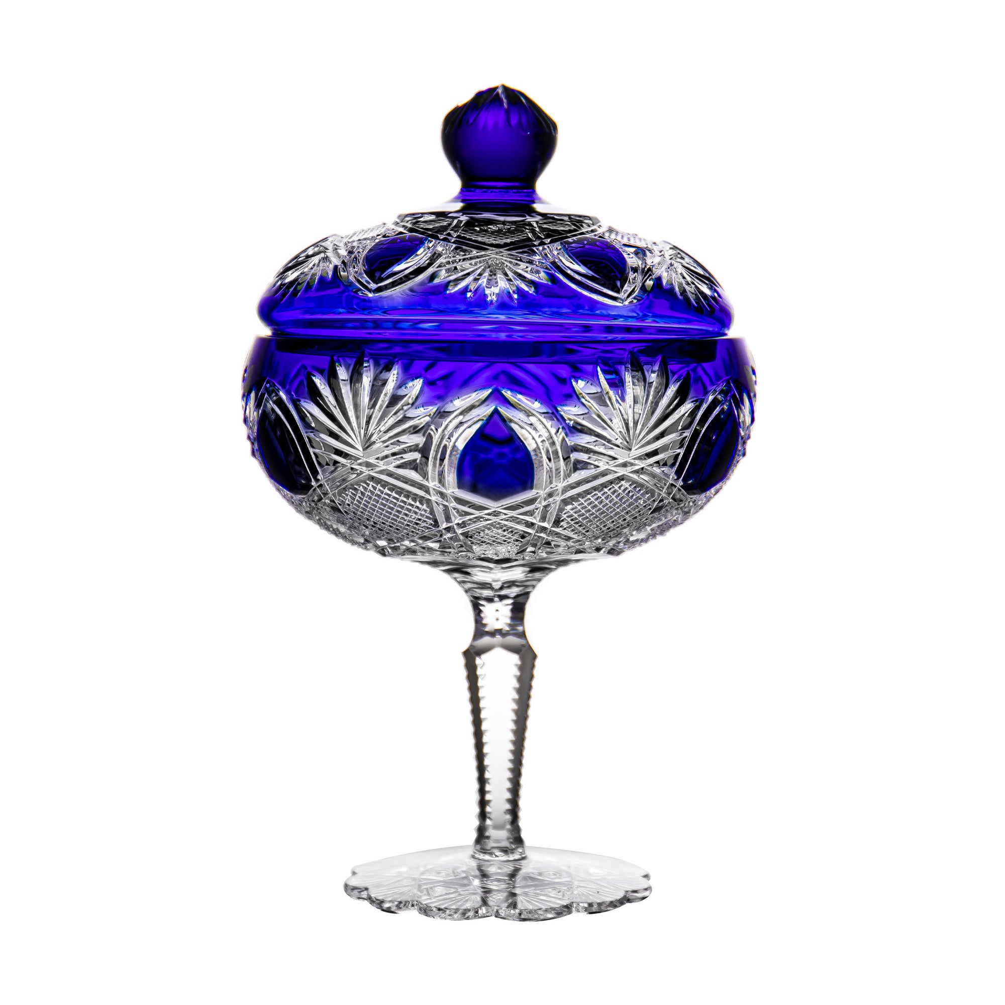 Fabergé Czar Imperial Blue Candy Box 5.5 in