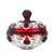 Fabergé Czar Imperial Ruby Red Candy Box 5.1 in