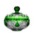 Fabergé Czar Imperial Green Candy Box 4.7 in