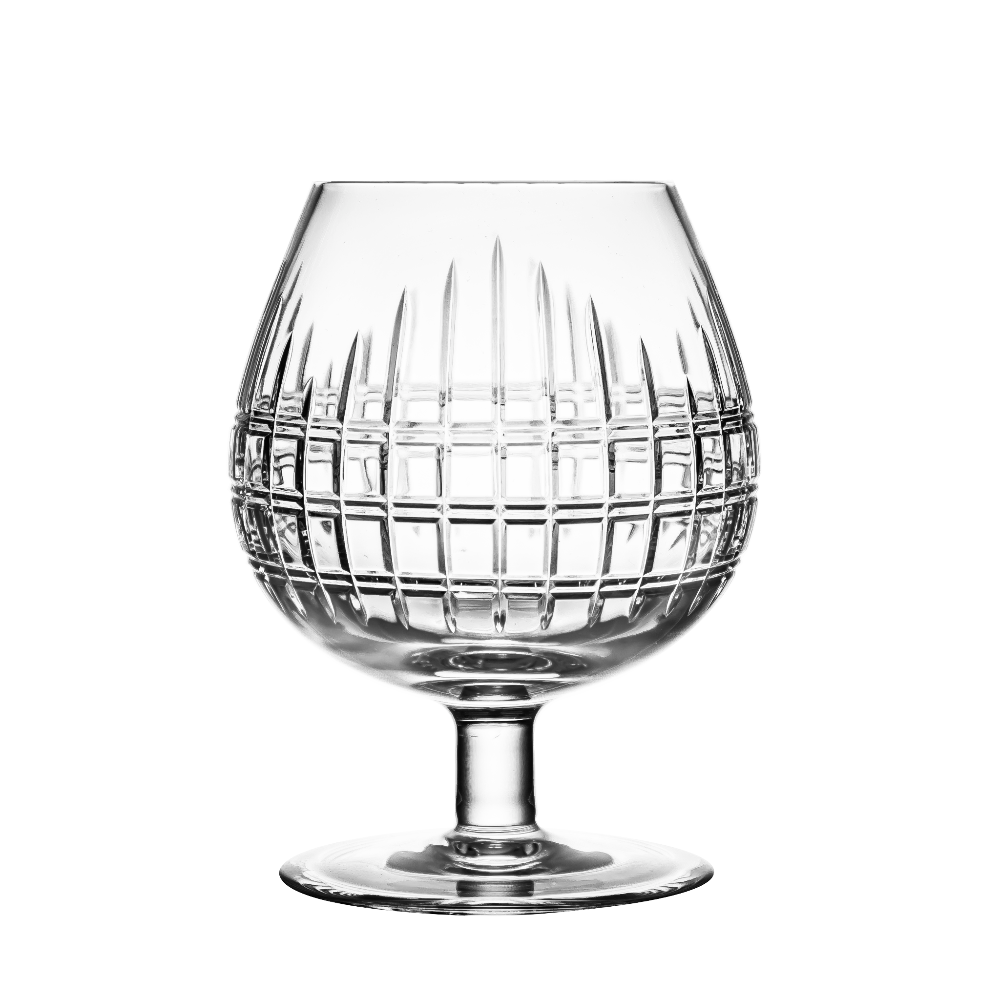 Fabergé Crown Brandy Glass - Ajka Crystal