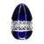 Easter Blue Egg Paperweight 3.9 in